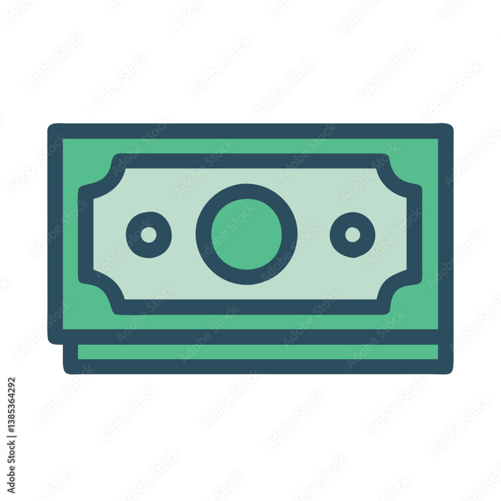  Realistic Banknote Icon Design