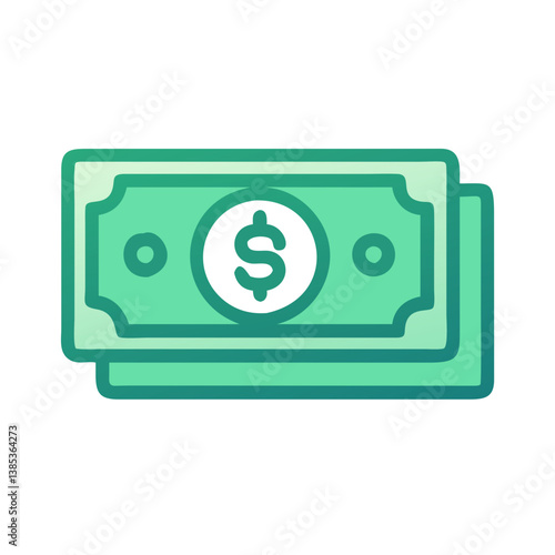 Free Download  Creative Banknote Icon Illustration - GFXLoad