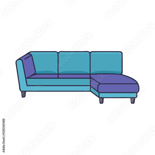 Buy sectional sofa couch furniture online blue and purple modern living room design comfortable seating area