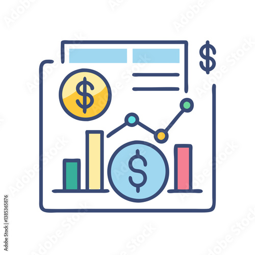  Key Budget Variance Analysis Icon