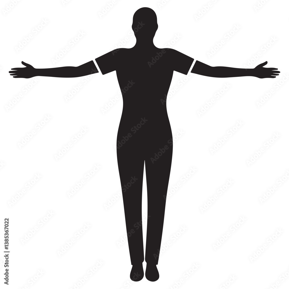 Therapist a black vector silhoutte on white background 10 eps Therapist a black vector silhoutte on white background 10 eps