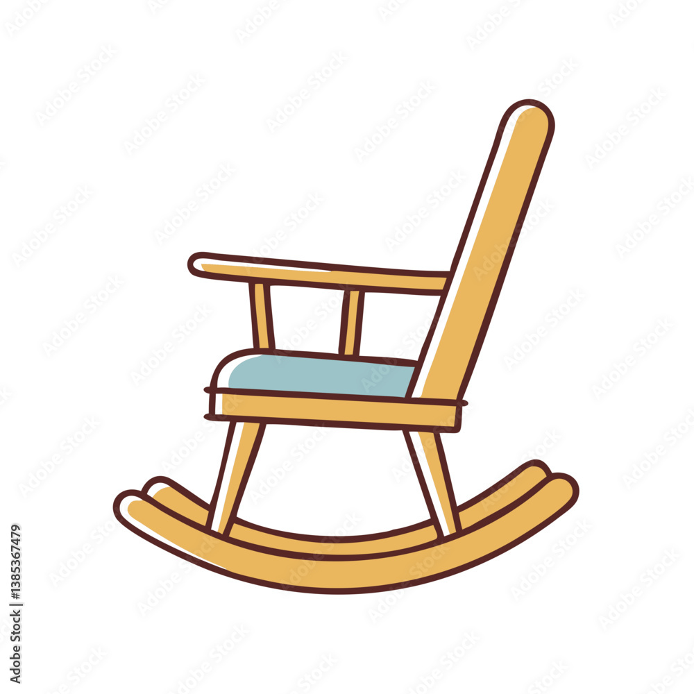 Find rocking chair illustration vector graphic for furniture design and home decor projects online now here Find rocking chair illustration vector graphic for furniture design and home decor projects online now here