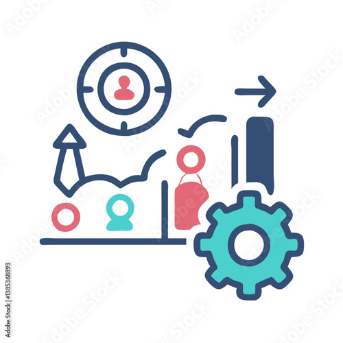  Business Engagement Strategy Icon