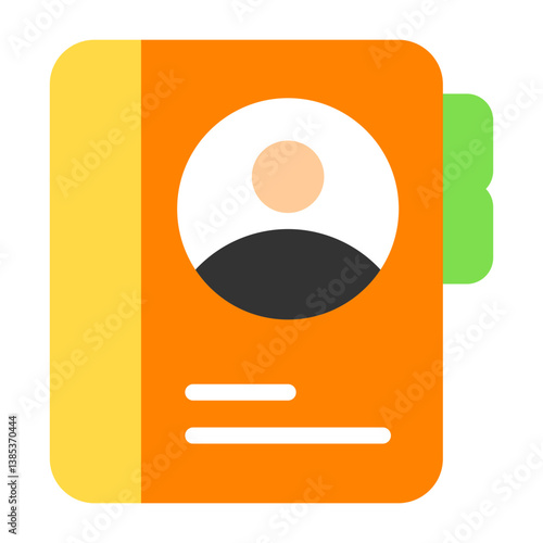 Contacts Flat Icon