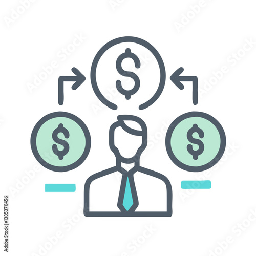 Business Grant Management Icon Design