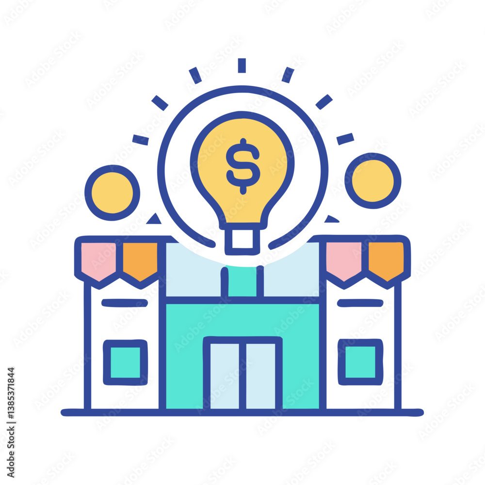 Comprehensive Business Incubation Icon Comprehensive Business Incubation Icon