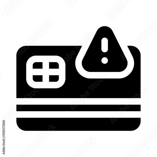 credit glyph icon