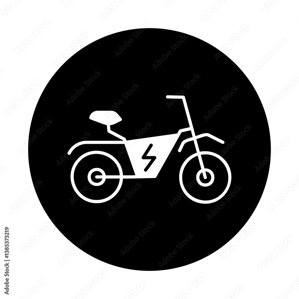 Fototapeta premium E-bike with a Smart Motor