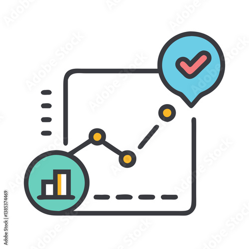  Dynamic Business Milestone Tracking Icon