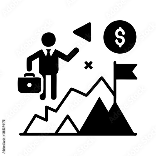  Business Mission Icon