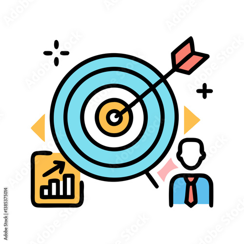 Key Business Objectives Icon