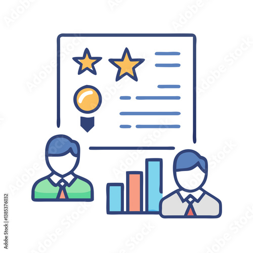  Business Performance Review Icon
