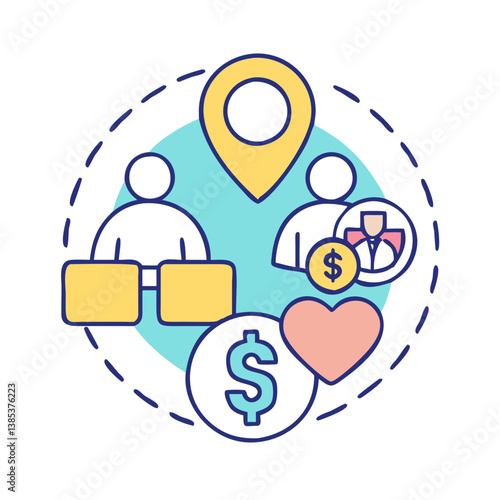  Key Business Philanthropy Icon