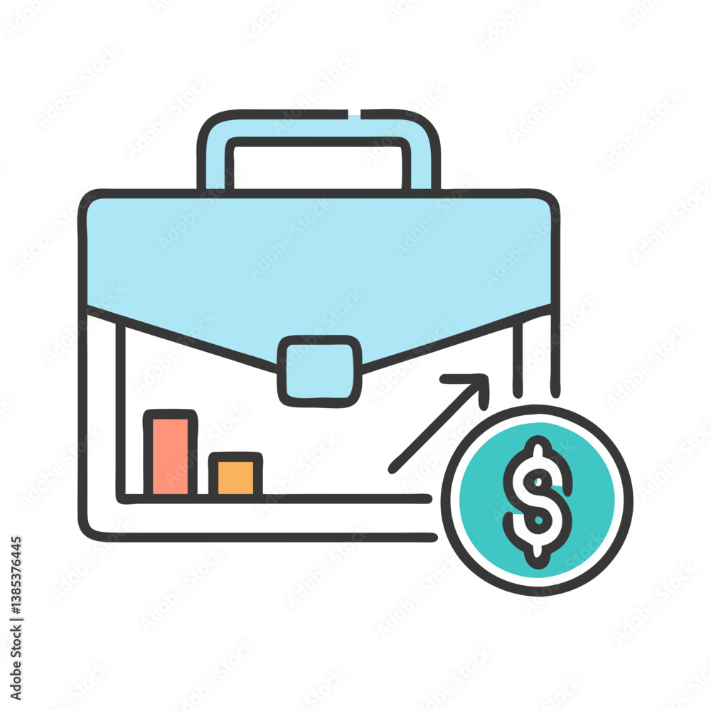 Comprehensive Business Portfolio Management Icon Comprehensive Business Portfolio Management Icon