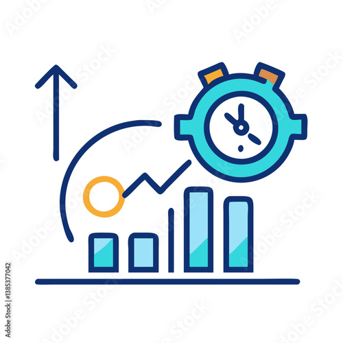  Dynamic Business Productivity Analysis Icon