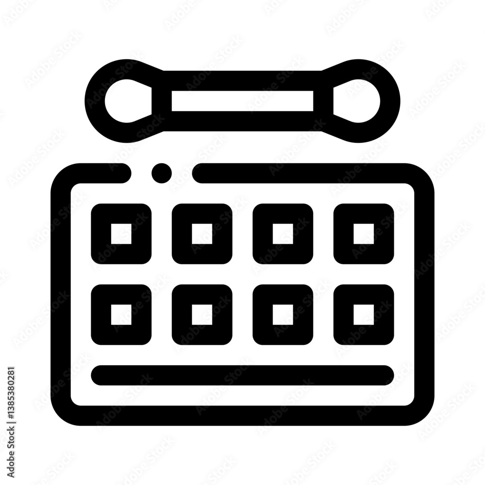 eyeshadow line icon eyeshadow line icon