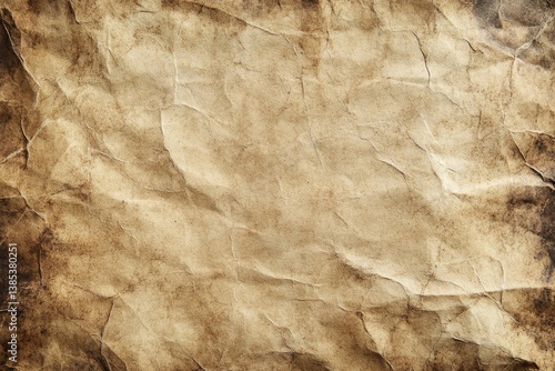 Wallpaper Mural Cardboard tone vintage texture background, cream paper old grunge retro rustic for wall interiors, surface brown concrete mock parchment empty. Natural pattern antique design art work and Torontodigital.ca