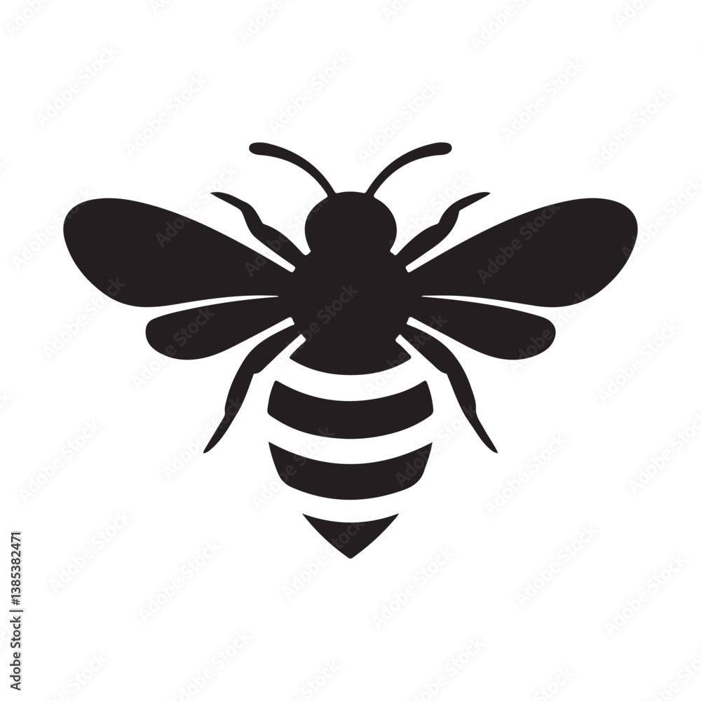 Fototapeta premium Firefly flying around on a white background 