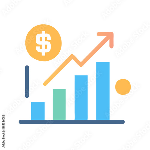  Company Growth Visualization Icon