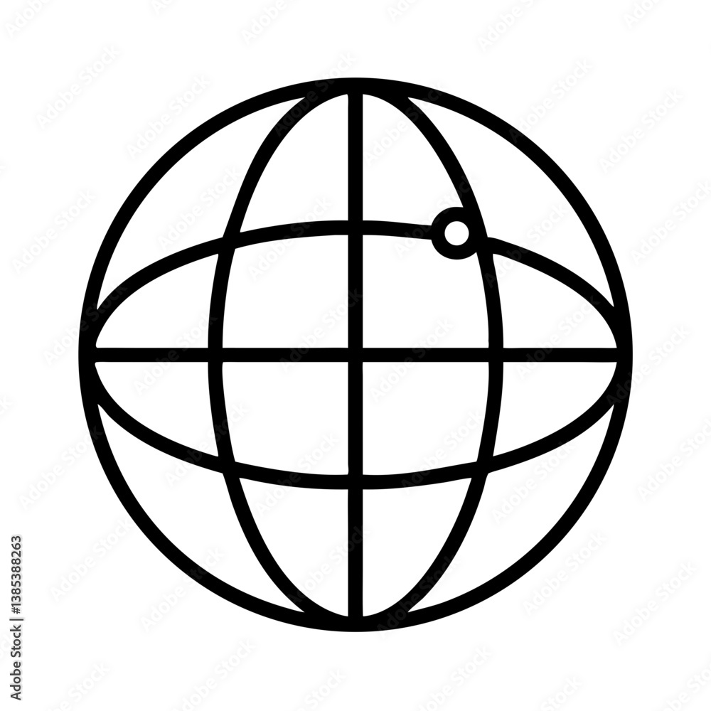 Global Connection: A simple yet powerful symbol representing the interconnectedness of the world, with the elegant lines and perfect symmetry Global Connection: A simple yet powerful symbol representing the interconnectedness of the world, with the elegant lines and perfect symmetry