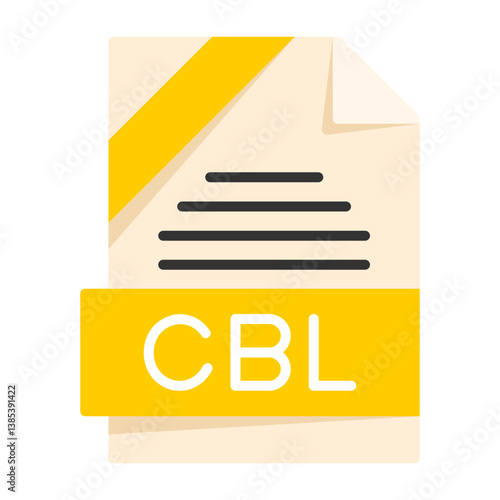 HPP File Format Flat Style Icon