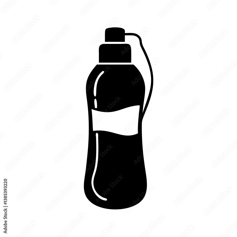 water bottle icon, water bottle silhouette vector illustration-simple silhouette illustration of water bottle, perfect for water bottle logos and icons water bottle icon, water bottle silhouette vector illustration-simple silhouette illustration of water bottle, perfect for water bottle logos and icons