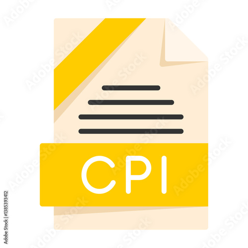 ESP3 File Format Flat Style Icon