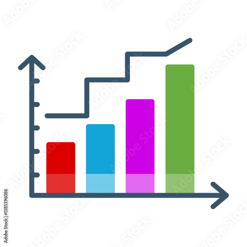 Inflation Graph Icon