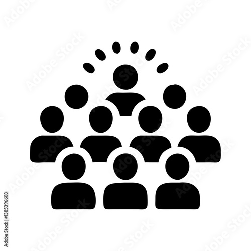 Crowdsourcing Icon
