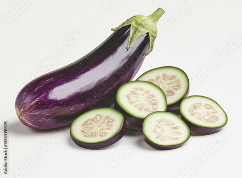 Wallpaper Mural eggplants and zucchini Torontodigital.ca