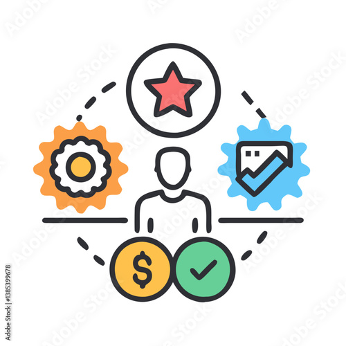  Customer Value Proposition Visual Icon