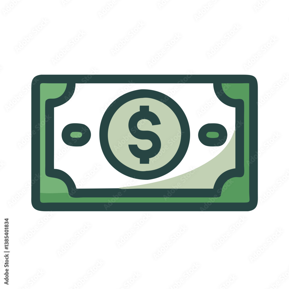 Visual Representation of Dollar Bills Visual Representation of Dollar Bills