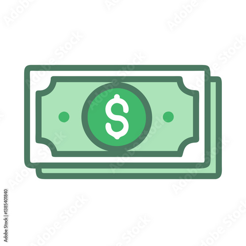  Engaging Icon for Dollar Bill Transactions