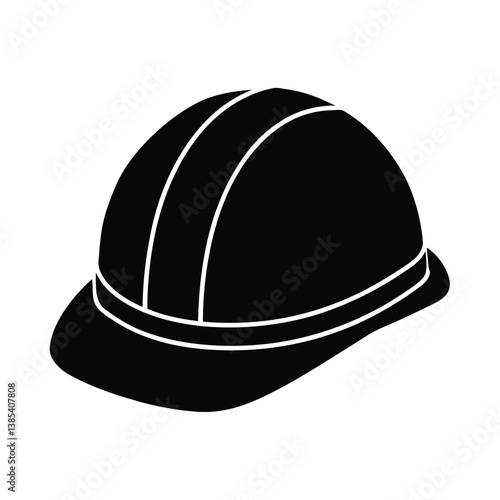 hard hat isolated with white background