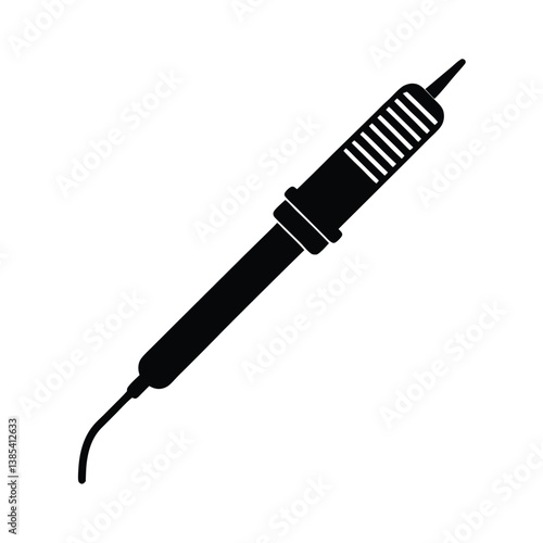 soldering iron isoleted with white background