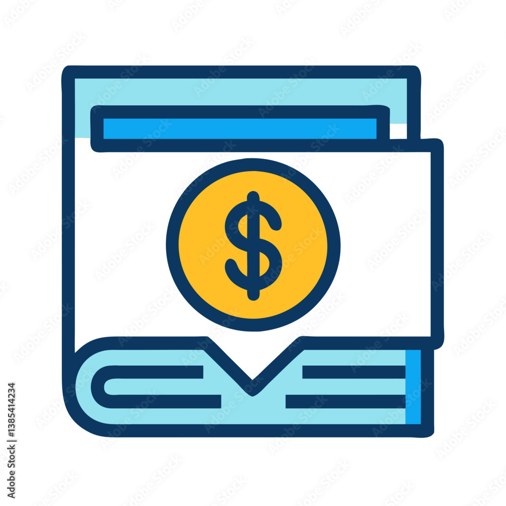 Financial Literacy Program Icon for Education Financial Literacy Program Icon for Education
