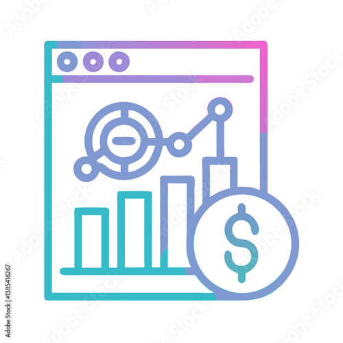  Financial Performance Indicators Icon for Assessment