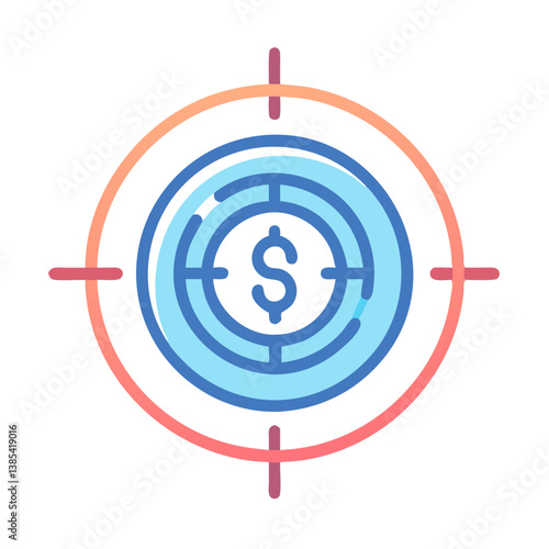  Financial Targets Management Icon