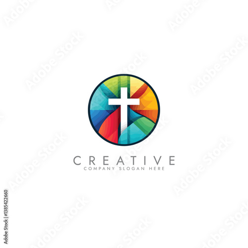 Free Download Creative Church Logo vector Design - GFXLoad
