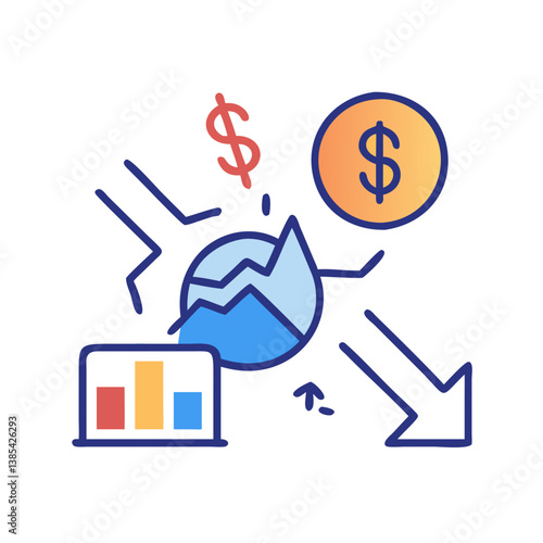  Market Disruption Icon for Strategy Evaluation