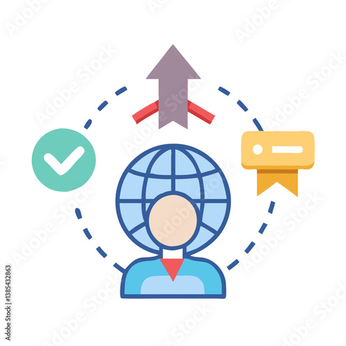  Outsourcing Evaluation Visual Icon