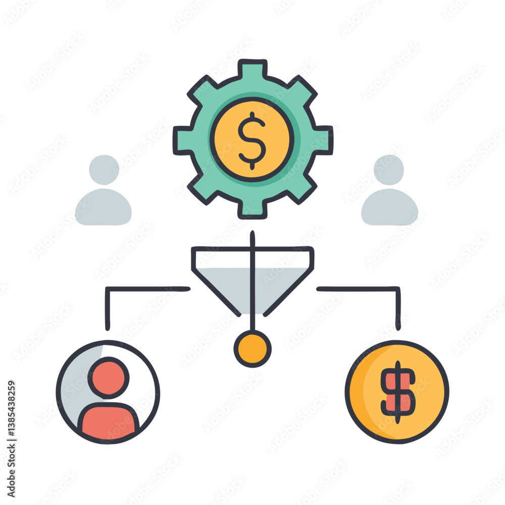 Visual Icons for Effective Sales Pipeline Management Visual Icons for Effective Sales Pipeline Management