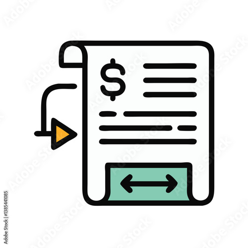 Dynamic Icons for Transaction Receipt Processes