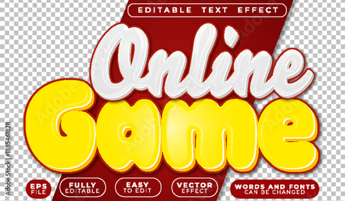Online Game Player Gamer Fully Editable Vector Text File