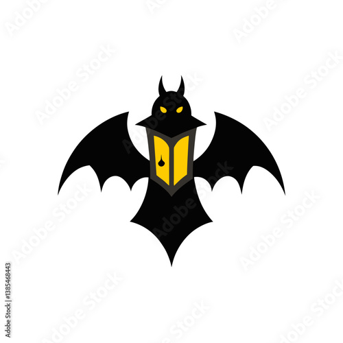 halloween map icon vector illustration