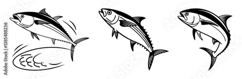 Tuna Jumping Out of Water: See Tuna Fish Leaping, Observe Tuna in Motion, Learn About Tuna Behavior, Explore Tuna Facts, Discover Tuna Species, Understand Tuna Habitat, Watch Tuna Action, Amazing Tuna