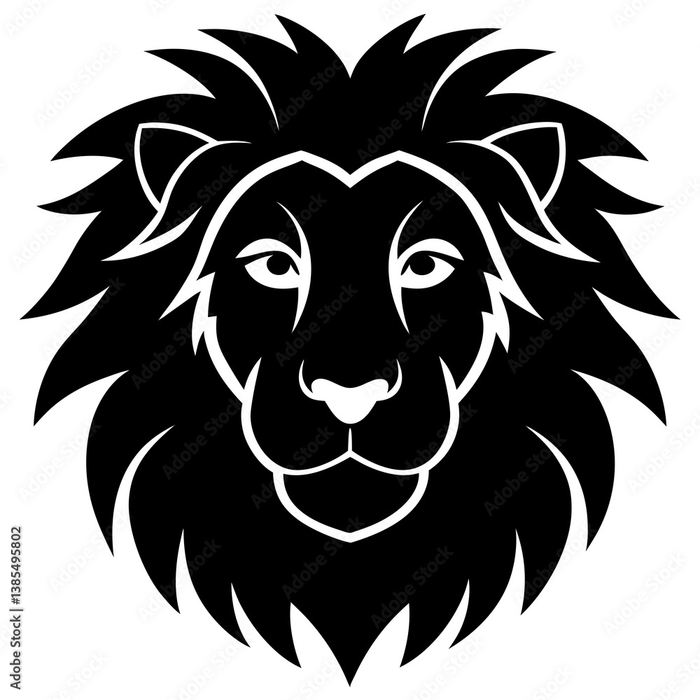 lion head vector illustration lion head vector illustration