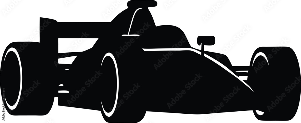 black silhouette of a car