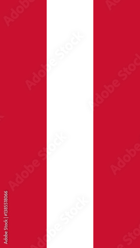 Wallpaper Mural Vertical Austria flag representing displayed prominently during a cultural event in a lively public square Torontodigital.ca