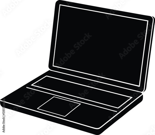 laptop in a case